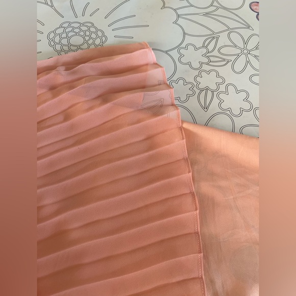 BCBGeneration Chiffon Peach Dress - Picture 5 of 6